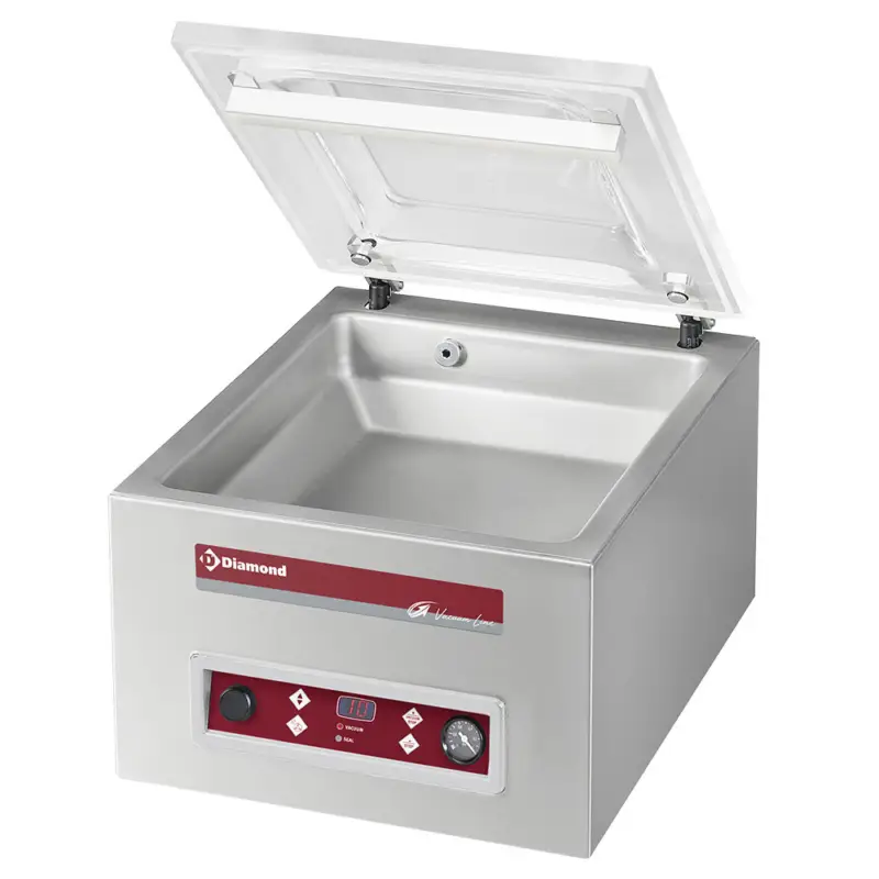 Beste Prijs Diamond Vacuümmachine | Met Stolp | 8m3/u | 450x510x420mm
