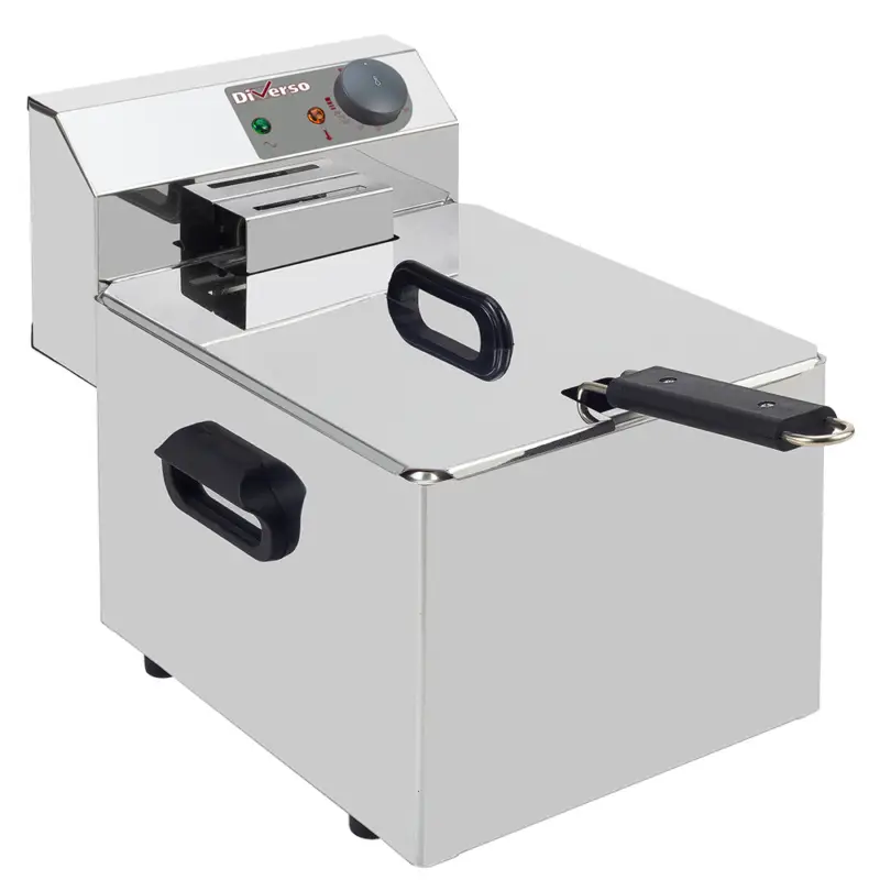 Actieprijs Diverso by Diamond Friteuse | Elektrisch | 7L | 0°C/180°C | 3.2kW | 230V | 290x410x290mm