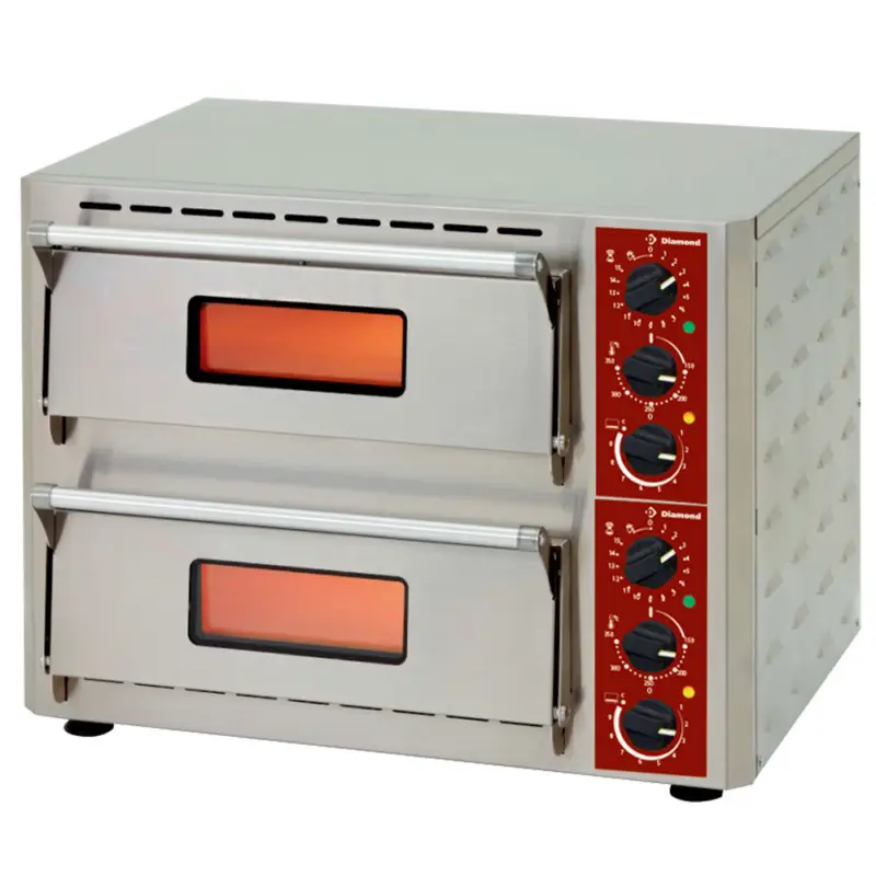 Nu Kopen Diamond Pizza Oven | 2x 1 Pizza Ø430mm | 230v | 670x580x500mm