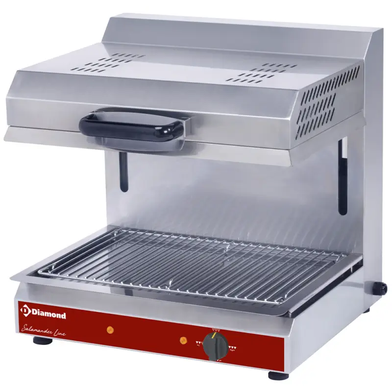 Diamond Salamander | Verstelbaar | 3kW | 230V | 600x590x590mm Direct Beschikbaar