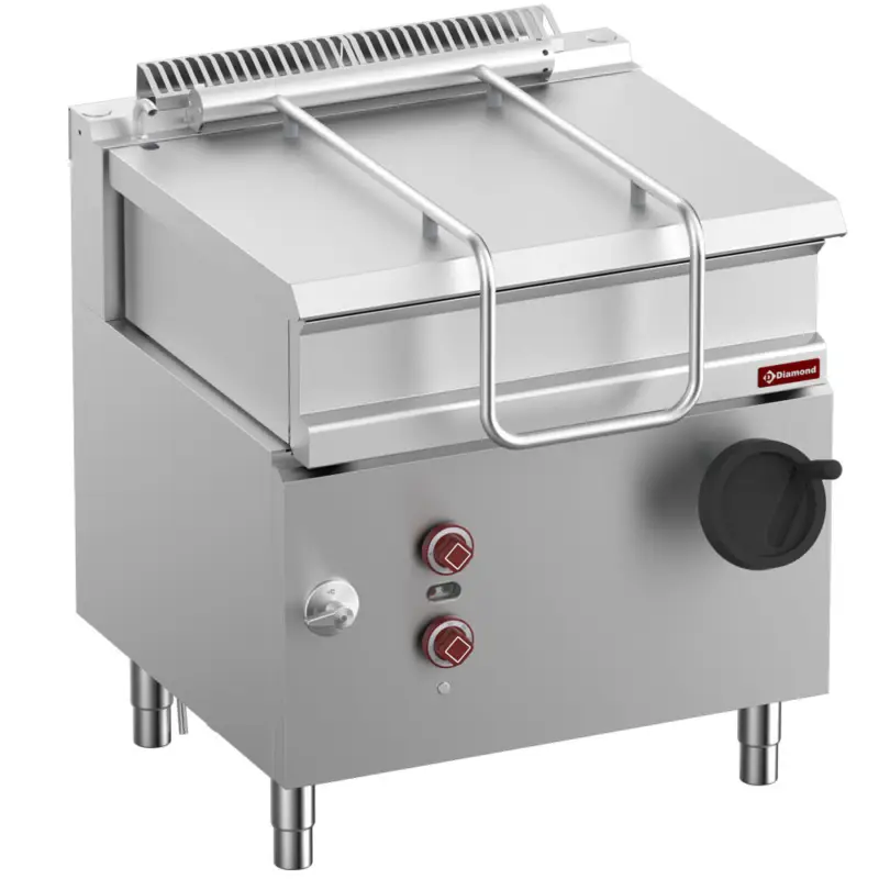Laatste Kans Elektrische Kipbare Braadpan, 60 Liter R.v.s.