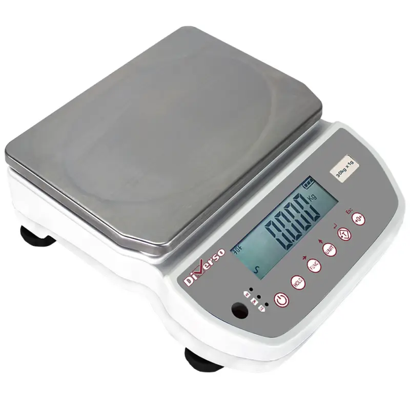 Merkproduct Elektronische Weegschaal | RVS |Max. 30kg | 1g Nauwkeurig | Waterdicht