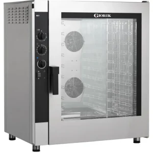 Giorik Heteluchtoven | EASYair | 10 Niveaus EN/GN | 50°C-280°C | 12,6kW | 400V | Automatische Bevochtiging | 870x750x1020mm Fabrieksprijs