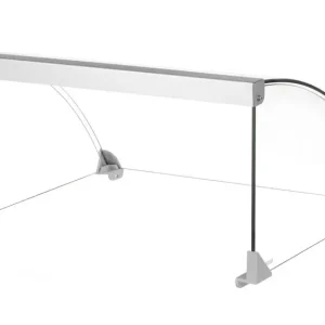 Op = Op Glazen Cover Voor Worstenroller Grill, Hendi, Voor Worstenroller Grill 9 (268605), 470x401x(h)250mm