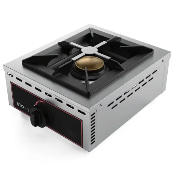 Gold Catering Equipment | Fornuis | Gas | 1 Brander | 370x510x200(h)mm Dagaanbieding