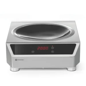 Betaalbaar Hendi Inductiewok Model 3500 | Inductieplaat | 230v/3500w