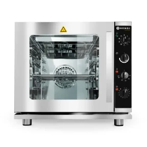 Populair Hetelucht Stoomoven Met Grill 4x GN 2/3 | Hendi | Lichtgrijs | 230v/3000w | 625x585x(h)590mm