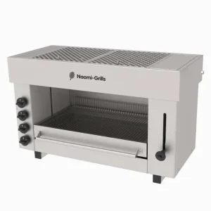 Beperkt Aanbod Naomi Grills PB.4.G | Pita Grill | Gas | 4 Branders | RVS | 17 kW | 1040x570x830mm