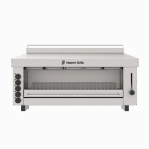 Gereduceerde Prijs Naomi Grills PB.5.E | Pita Grill | Elektrisch | 5 Elementen | RVS | 400V | 1400x570x830mm