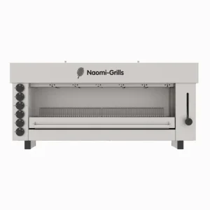 Snelle Levering Naomi Grills PB.6.G | Pita Grill | Gas | 6 Branders | RVS | 19 kW | 1400x570x830mm