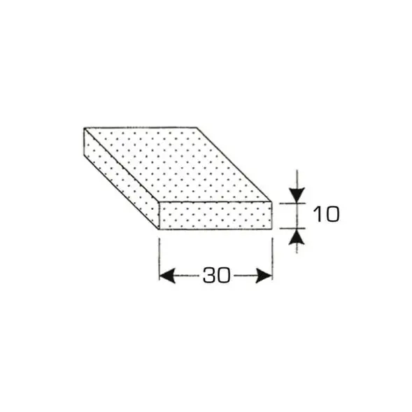 Koop Online Celrubber 30x10 mm rol à 10 m