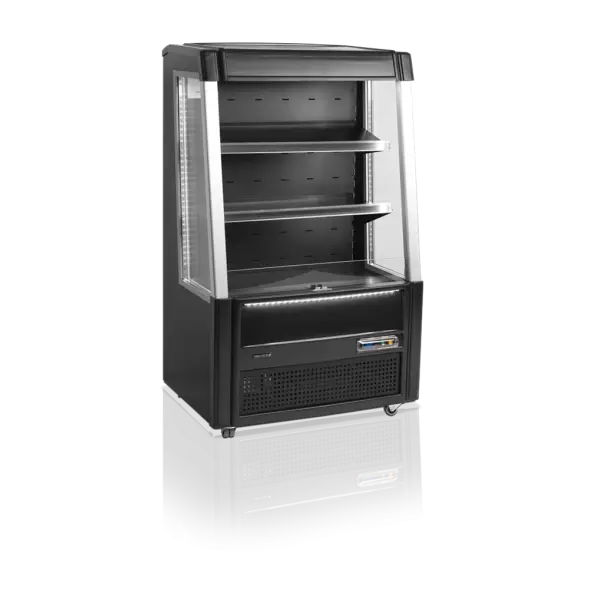 Must-Have Tefcold ODC90 koelvitrine zwart