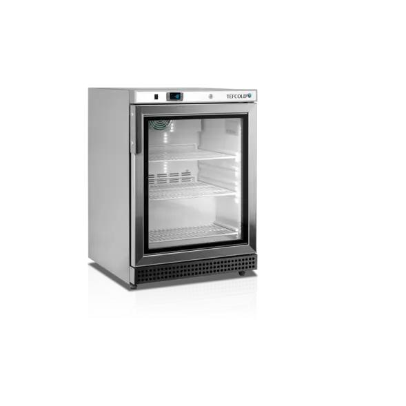 Finale Uitverkoop Tefcold UF200VSG glasdeurvrieskast