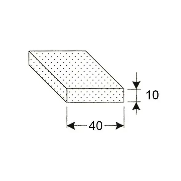 Celrubber 40x10 mm rol à 10 m Tijdelijk Beschikbaar