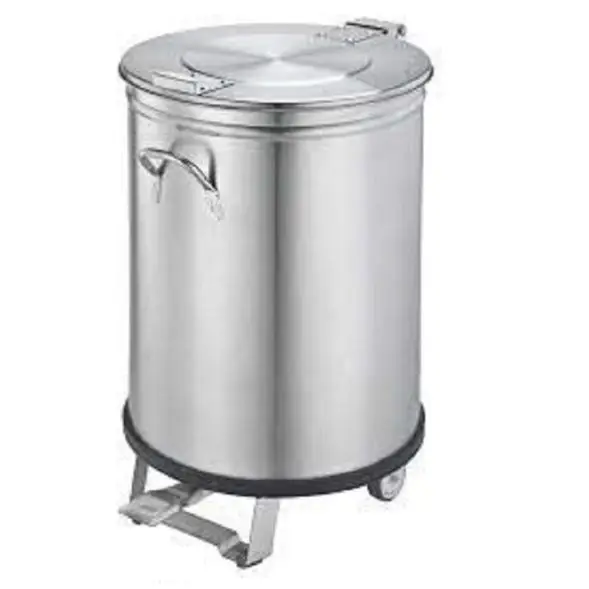 RVS afvalbak 75 liter pedaalbediening Shop Nu