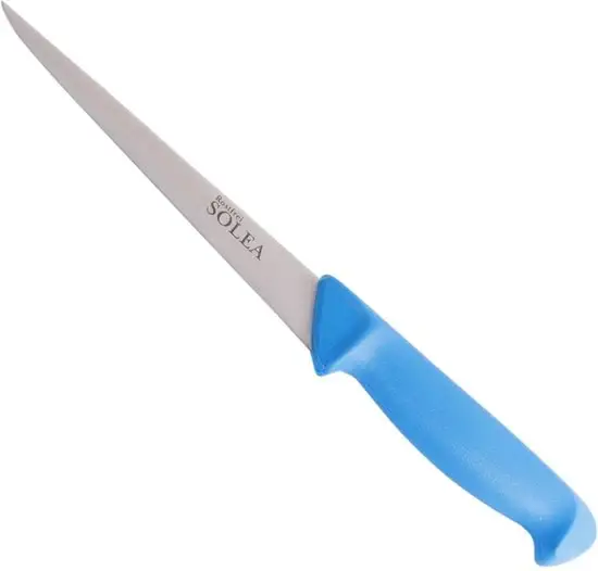 Koop Vandaag Solea - Visfileermes - Katwijker - RVS - Ergonomisch Heft - 2,5 mm