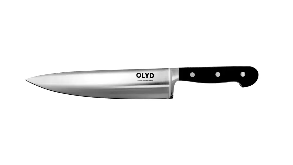 OLYD - Koksmes - 100% Made in Solingen, Duitsland - RVS - 1 stuk 21 cm Speciale Aanbieding
