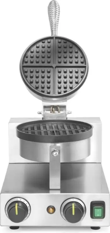 Snelle Levering 2e Kansje - Hendi - Belgische Wafelmaker Rond - 25x38x(H)59cm