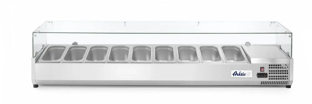 Arktic - Opzetkoelvitrine - GN 1/3 - 9x GN 1/3 - 230V - 180W Goedkoop