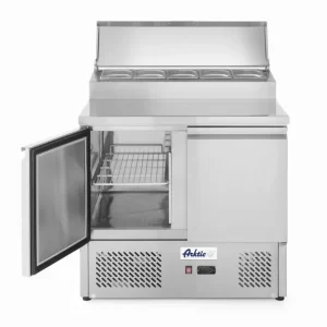 Aanbieding Arktic - Saladette - 2 deuren - Met verhoogde GN vitrine - 300L