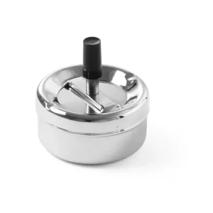 Beperkte Voorraad HENDI - Asbak - Met drukknop - Professioneel & duurzaam - Ø90x45mm