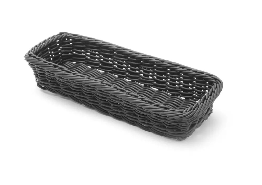 Beperkt Aanbod HENDI - Bestekmand - Zwart - Professioneel - 270x100x45 mm