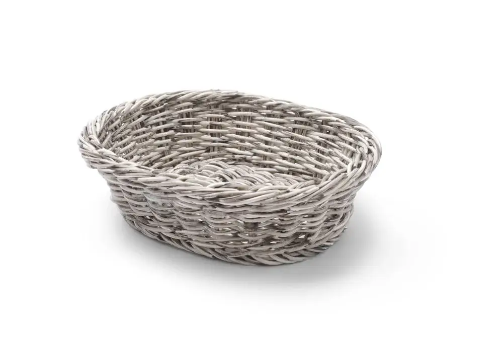 Express Levering HENDI - Broodmand - Ovaal - Lichtgrijs - 250x190x65 mm