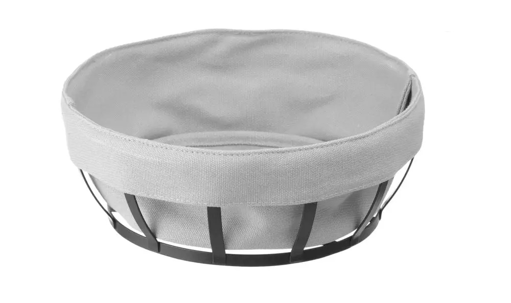 HENDI - Broodmandje - Met zak - Rond - 220x220x80 mm Flitsaanbieding