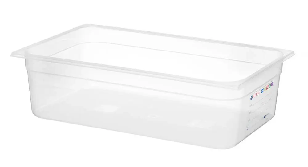 Beperkte Voorraad HENDI - Container - GN 1/1 - Transparant - 21L - 530x325x150mm