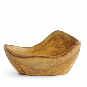 HENDI - Decoratieve kom - Olijfhout - 300x190x110mm Snelle Levering