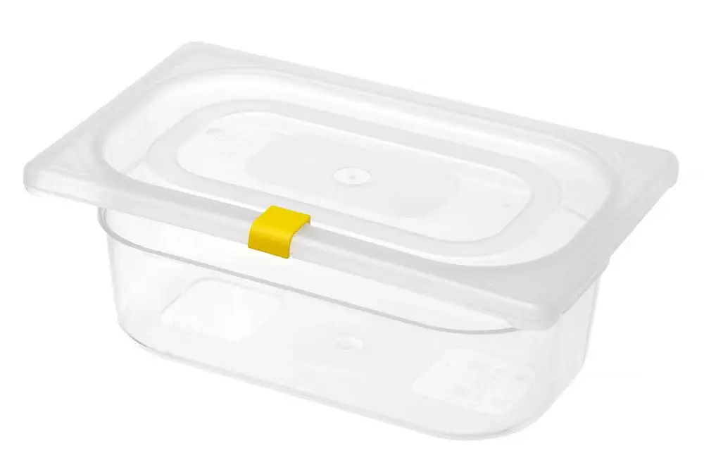 Korting HENDI - Deksel clips - HACCP - Voorraaddozen - Geel - 12 stuks
