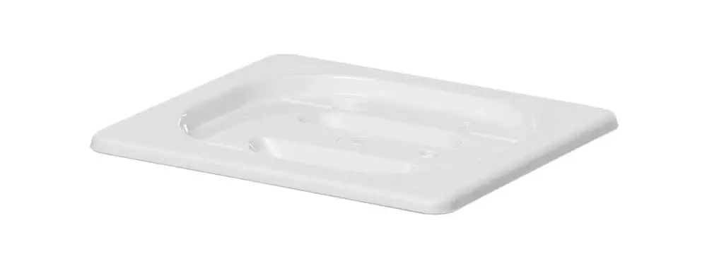 Hete Deal HENDI - Deksel - GN 1/6 - Polycarbonaat - Wit - 176x162mm