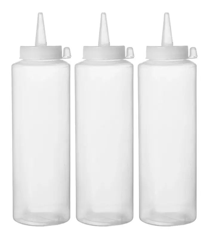 Express Levering HENDI - Dispenser - Flacon set Transparant - 3 stuks 0,35L