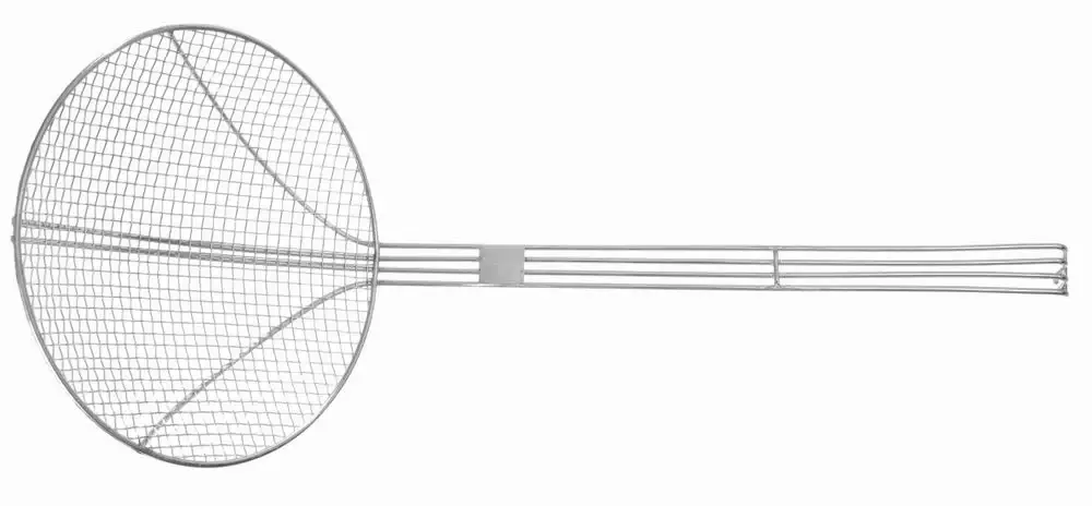 Fabrieksprijs HENDI - Frituurschep - Professioneel keukengereedschap - Ø220x540 mm
