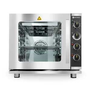 HENDI - Hetelucht stoomoven - Met grill - 4x GN 2/3 - Lichtgrijs Hoge Kwaliteit