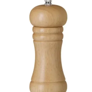 Beperkte Voorraad HENDI - Houten Pepermolen - Licht - Ø57x165mm