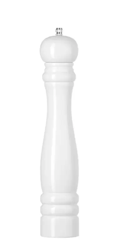Nieuw HENDI - Houten zoutmolen - Wit - Ø60x315mm