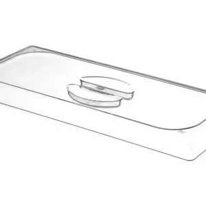 HENDI - IJscontainer - Deksel - Polycarbonaat - 360x165mm Hete Deal