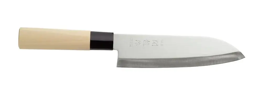 HENDI - Japans Santoku mes - Licht hout - 1 stuk 290mm Favoriet