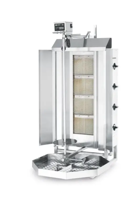 HENDI - Kebabgrill - Profi Line - Gas - 13kW - 230V Laatste Versie