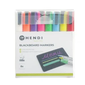 Betrouwbaar HENDI - Krijtstiften - Set van 8 - Kleuren - 3 mm