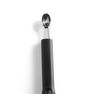 Merkproduct HENDI - Meloenbolletjeslepel ovaal - Zwart - 1 stuk 160mm
