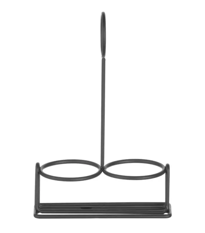 Hoge Kwaliteit HENDI - Menage rekje - Zwart - 135x65x200mm