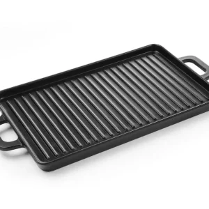 Finale Uitverkoop HENDI - Mini grillpan - Little Chef - Zwart - 320x162x20mm