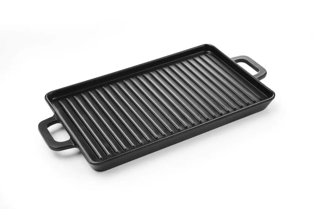 Finale Uitverkoop HENDI - Mini grillpan - Little Chef - Zwart - 320x162x20mm