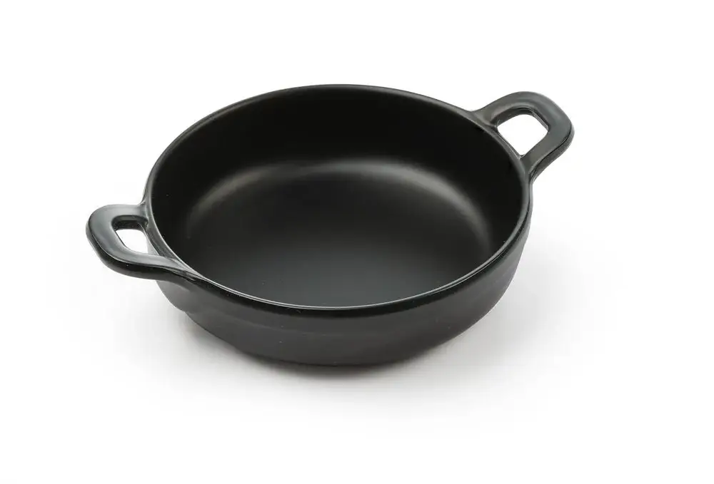 Voordeelprijs HENDI - Mini ronde pan - Little Chef - Zwart - 150x115x37mm