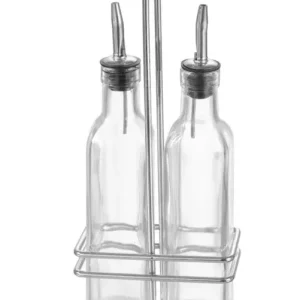 Flitsaanbieding HENDI - Olie en azijn menage - Duurzaam en praktisch - 2x0,237L