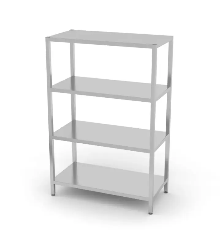Express Levering HENDI - Opbergrek - Kitchen Line - 4 planken - 1000x500x1800mm