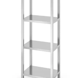 HENDI - Opbergrek - Kitchen Line - 4 planken - 600x400x1800mm Express Levering
