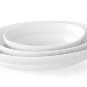 HENDI -Ovenschaal ondiep, 203x133x(H)50mm Op = Op